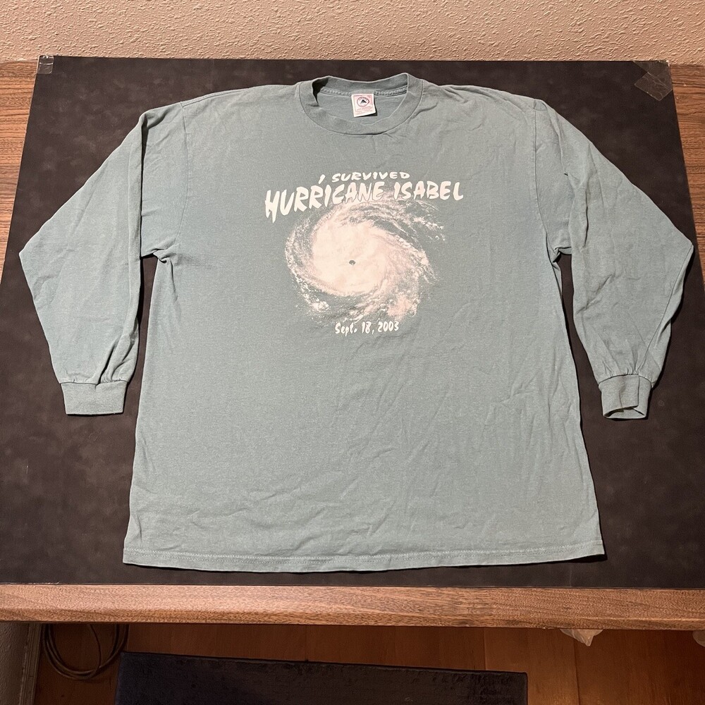 Hurricane Survivor Shirt Vintage Virginia Survived High Water Mark Perfect Storm